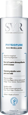 Мицеллярная вода SVR Physiopure, для всех типов кожи, в том числе чувствительной, 200 мл