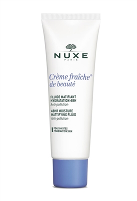 Флюид Nuxe Cream Fresh матирующий 48 часов для лица, для комбинированной кожи, 50 мл