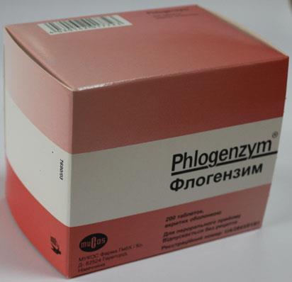 Флогэнзим таблетки, п/о №200 (20х10)