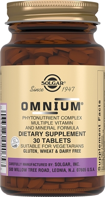 Solgar Омниум, 30 таблеток