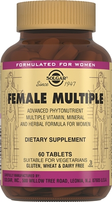 Solgar Комплекс витаминов для женщин, 60 капсул