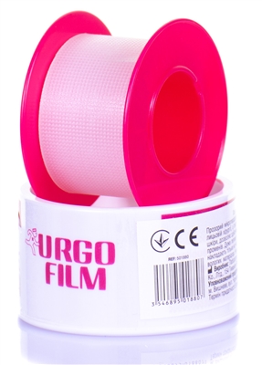 Пластырь медицинский Urgofilm на полимерной основе прозрачный 5 м х 2,5 см, 1 штука