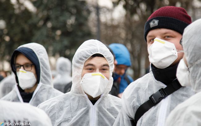 В Киеве резко возросло количество зараженных коронавирусом