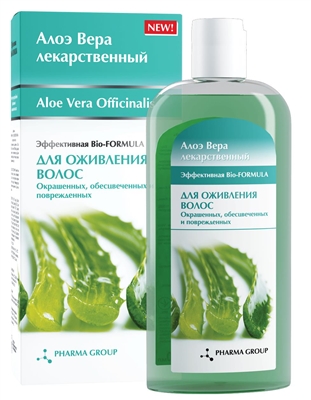 Шампунь Pharma Group Laboratories Алоэ Вера, лекарственный для восстановления волос, 200 мл