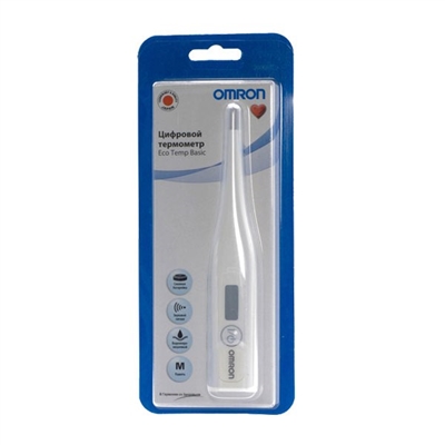 Термометр медицинский Omron Eco Temp Basic МС-246-RU цифровой