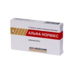 Альфа нормикс таблетки, п/плен. обол. по 200 мг №12
