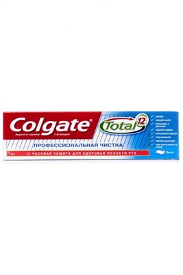 Зубная паста Colgate Total 12, Профессиональная чистка, 75 мл