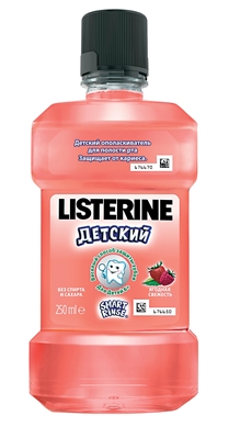 Ополаскиватель для полости рта Listerine Smart Rinse детский, 250 мл
