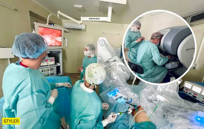 Во Львове робот провел уникальную операцию бесплодной 19-летней девушке: фото поражают