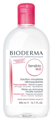 Лосьон мицеллярный Bioderma Sensibio Н2О для лица, для чувствительной кожи, 500 мл