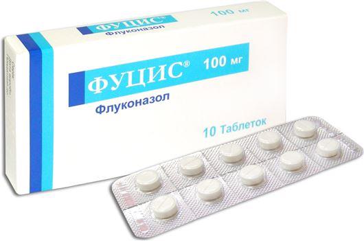 Фуцис таблетки по 100 мг №4