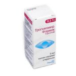 Тропикамид-Фармак капли глаз. 0.5 % по 5 мл во флак.