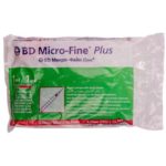 ШПРИЦ 1 МЛ BD Micro-Fine Plus инсулиновый однораз. 3-х комп. с несъемной иглой U-40 G29