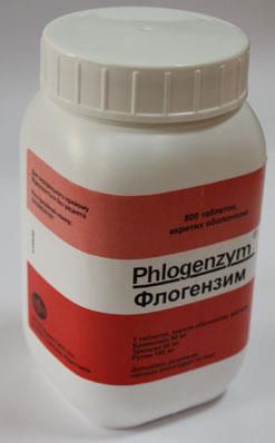 Флогэнзим таблетки, п/о №800 в бан.