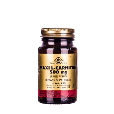 Solgar L-Карнитин 500 мг, 30 таблеток