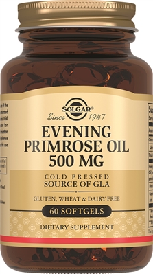 Solgar Примулы вечерней масло 500 мг, 60 капсул