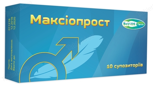 МАКСИОПРОСТ суппозитории №10