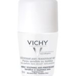 Дезодорант-антиперспирант Vichy шариковый, 48 часов защиты, для чувствительной кожи, 50 мл