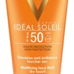 Эмульсия Vichy Ideal Soleil для лица, солнцезащитная матирующая, SPF50+, 50 мл