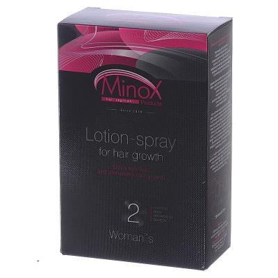 Лосьон-спрей Minox 2 для восстановления и укрепления волос, для женщин, флаконы, 2 х 50 мл