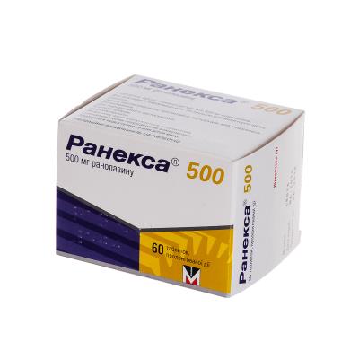 Ранекса 500 таблетки прол./д. по 500 мг №60 (10х6)