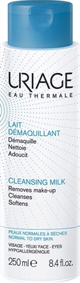 Молочко Uriage Очищение и гигиена, очищающее для демакияжа, 250 мл