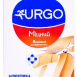 Пластырь медицинский Urgo Прочный на тканевой основе антисептический лента 1 м х 6 см, 1 штука