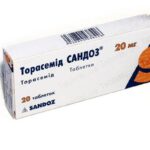 Торасемид Сандоз таблетки по 20 мг №20 (10х2)