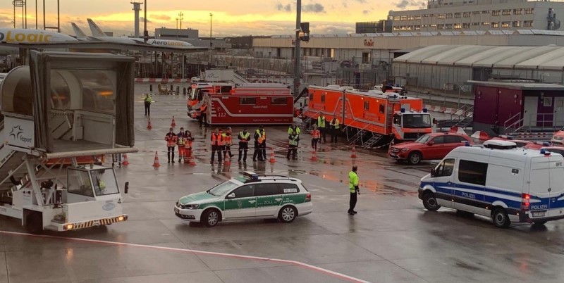 Во Франкфурте приземлился самолет из Китая который эвакуировал граждан 4 стран