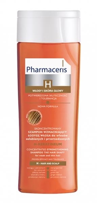 Шампунь Pharmaceris H H-Keratineum концентрированный, для ослабленных волос, склонных к выпадению, 250 мл