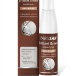 Шампунь Parusan Brilliant Brown для женщин с формулой против выпадения волос, 200 мл