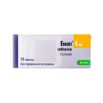 Энап таблетки по 5 мг №20 (10х2)