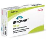Дексилант капсулы тв. с модиф. высвоб. по 60 мг №14 (14х1)