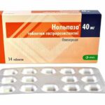 Нольпаза таблетки гастрорезист. по 40 мг №14