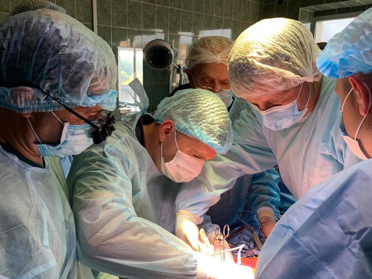 Впервые в истории Украины была проведена пересадка поджелудочной железы