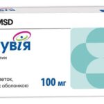 Янувия таблетки, п/плен. обол. по 100 мг №28 (14х2)