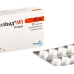 Диаглизид MR таблетки с модиф. высвоб. по 60 мг №30 (10х3)