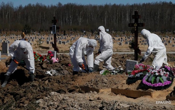 В России побит антирекорд по числу умерших от коронавируса