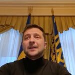 Зеленский записал второе видео из Феофании
