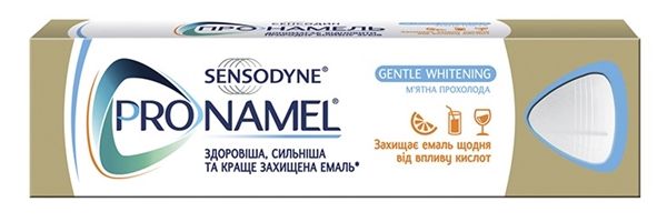 Зубная паста Sensodyne Пронамель Бережное отбеливание, 75 мл