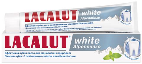 Зубная паста Lacalut White Alpenminze, 75 мл