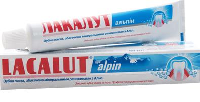 Зубная паста Lacalut Alpin, 50 мл