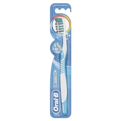 Зубная щетка Oral-B Комплекс, глубокая чистка, мягкая, 1 штука
