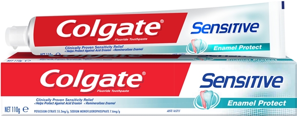 Зубная паста Colgate Sensitive, Защита эмали для чувствительных зубов, 75 мл