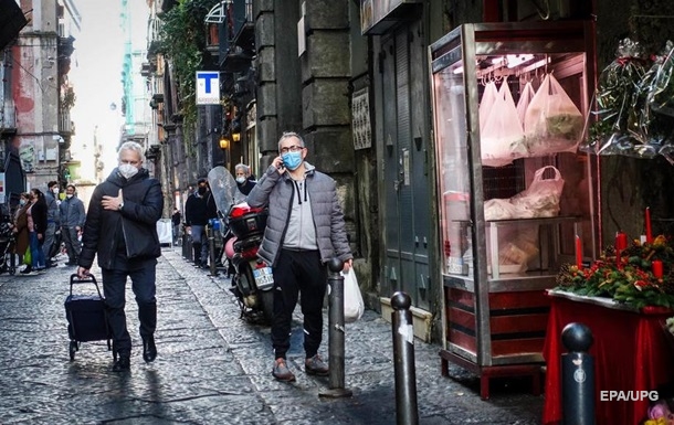 В Италии уже больше 2 миллионов людей заразились на коронавирус