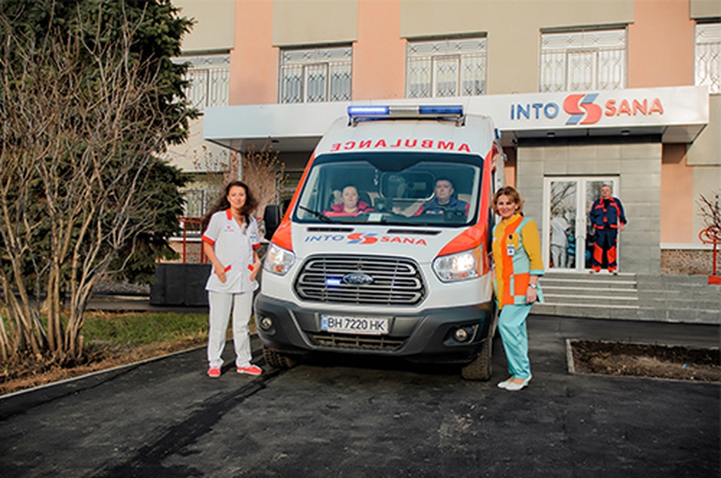 Медицинское учреждение Into-Sana в Одессе на Ойстраха