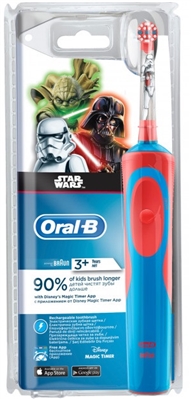 Электрическая зубная щетка Oral-B Stages, детская, Звездные войны