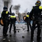 “Антикарантинные” беспорядки в Нидерландах: задержаны около 300 человек