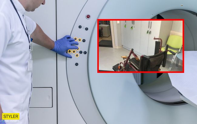 В Одессе в частной клинике женщину засосал аппарат МРТ вместе с инвалидной коляской