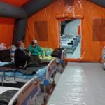 На Херсонщине показали мобильный COVID-госпиталь